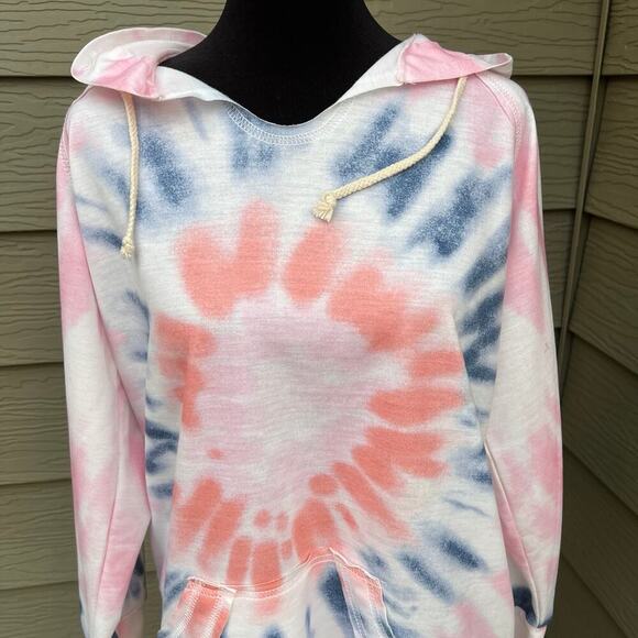 ADELE B. Women’s S hoodie, tie-dye, lightweight, NWT - Picture 2 of 7